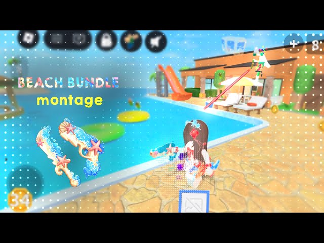 mm2 BEACH bundle montage! || murder mystery 2