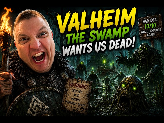 ⚔️Exploring Valheim's DEADLIEST Swamp 💀 | Valheim