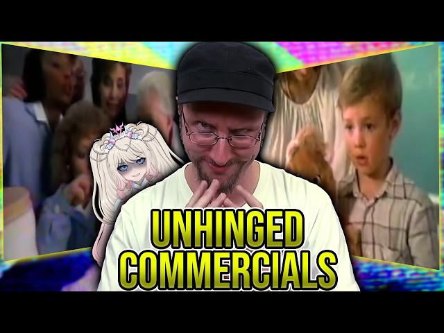 THESE COMMERCIALS ARE TRULY UNHINGED!! | Vtuber Reacts to Nostalgia Critic Commercials #3