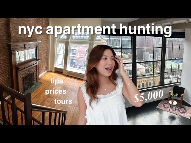 NYC APARTMENT HUNT | prices, tours & tips