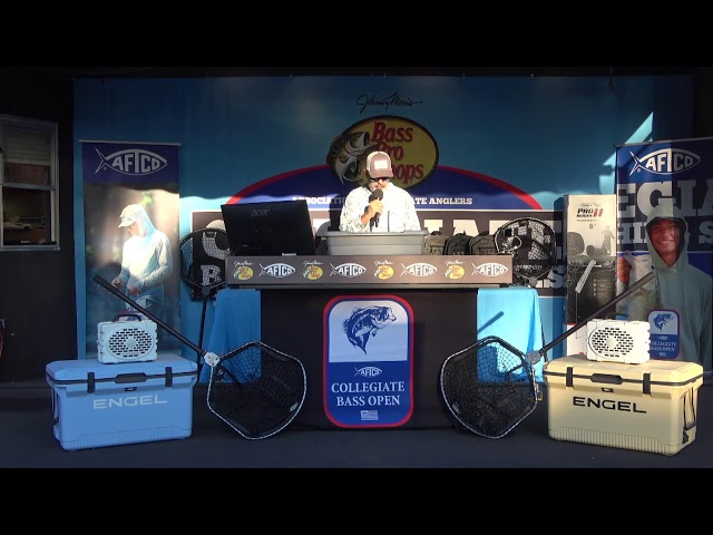 2026 AFTCO Collegiate Bass Open - Day 1 Weigh-In