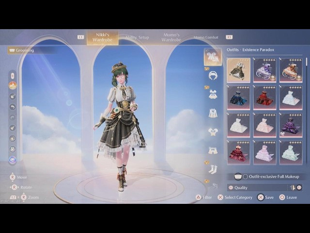 Crafting Exsistance Paradox and Close Up #InfinityNikki #HeavensReach