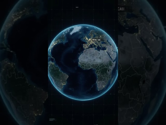The Internet Travels Beneath the Ocean! 🌊 #technology #science
