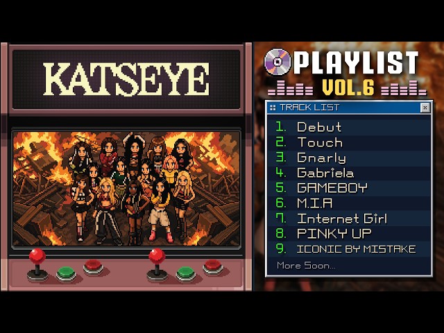KATSEYE | 8-Bit Style | 𝙋𝙡𝙖𝙮𝙡𝙞𝙨𝙩 𝙑𝙤𝙡.6 🎵