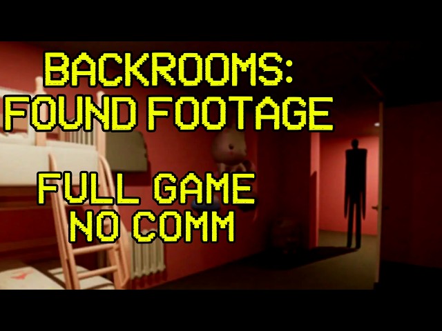 Pure VHS Liminal Terror - BACKROOMS: Found Footage (Both Endings) - No Commentary