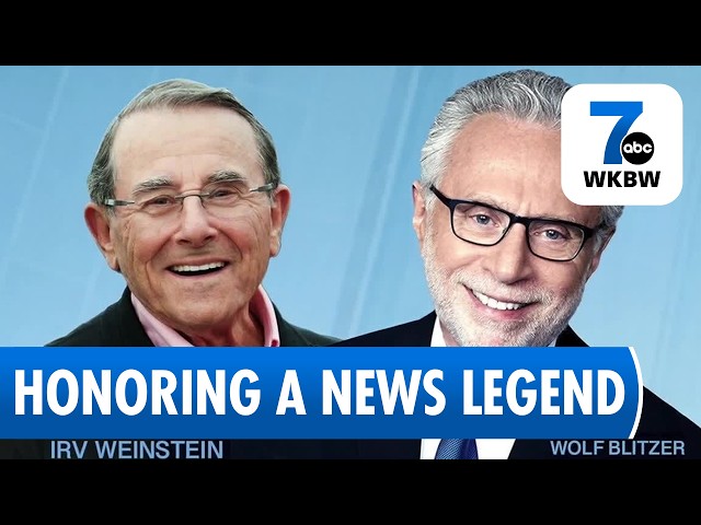 Wolf Blitzer Honors Legendary Channel 7 Anchor Irv Weinstein