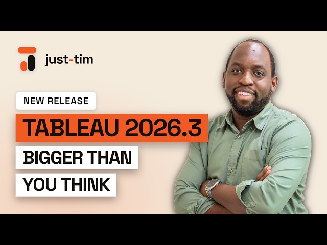Tableau 26.3: Desktop Gets Nothing, Cloud Gets Everything, but it makes sense.