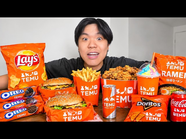 I Tried TEMU Food