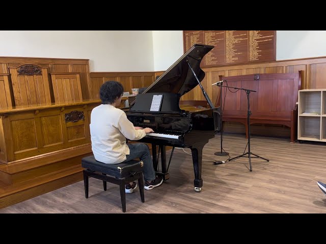 Keyboard Concerto in F minor, Movement 2 -  J.S. Bach // Luke Jin // USYD PianoSoc