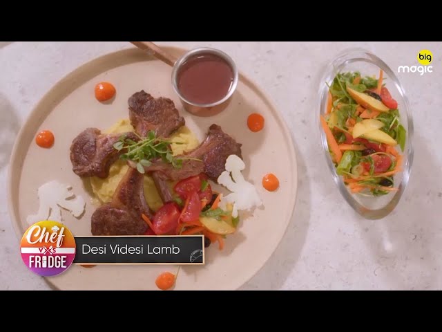 How To Make  Lambchops With Red Wine Pepper Sauce - Chef Vicky Ratnani - Chef Vs Fridge – BIG Magic