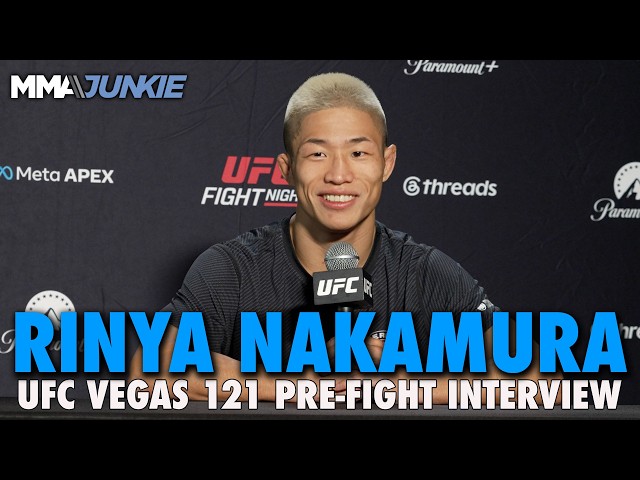 Rinya Nakamura found his love of MMA again in time away from fighting | UFC Vegas 121