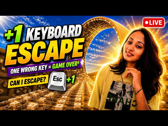 +1 Speed Keyboard Escape Live! 🚨
