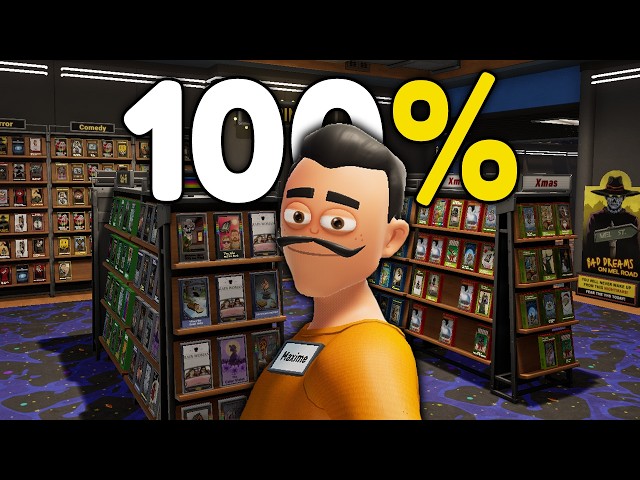 I Played 100% of Retro Rewind - Video Store Simulator