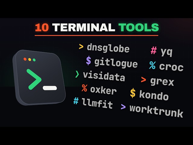 10 Insanely Useful CLI Tools That Make Developers 10x More Productive