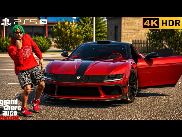 (PS5 PRO) New Grotti Cartucia GT, ‘Purosangue’ GTA Online | 4K HDR |