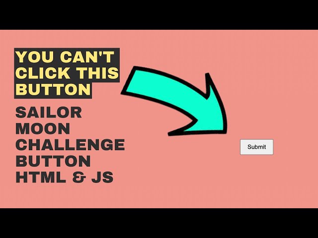 Sailor moon challenger BUTTON source code | HTML CSS & JAVASCRIPT