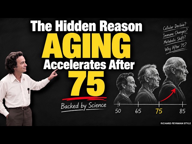 The Hidden Reason AGING Accelerates After 75 — Backed by Science