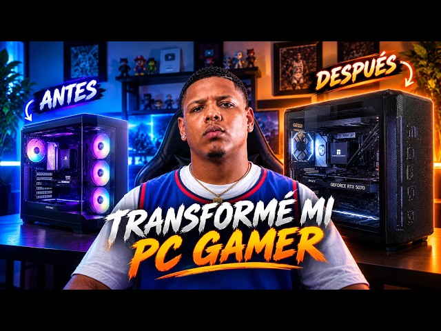 Así TRANSFORMÉ mi PC GAMER por completo…😳 | Leito Tech