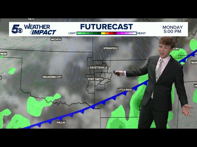 Latest Weather | Cold front could bring rain and relief by Monday