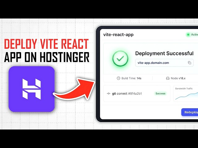 How to Deploy Vite React App on Hostinger (Full Guide)