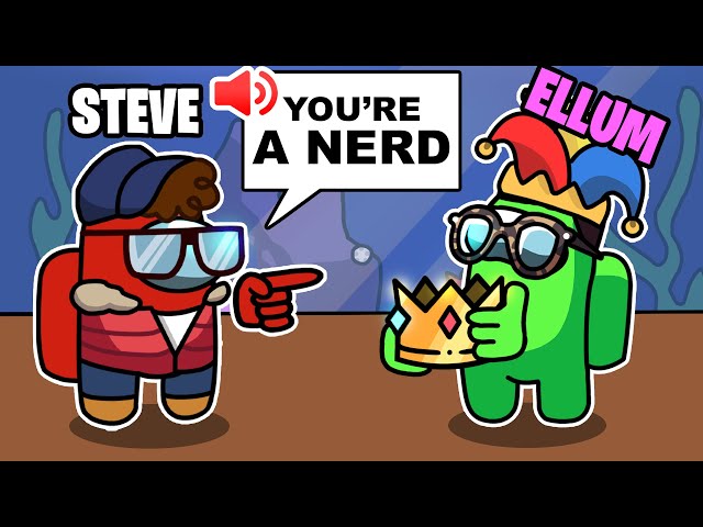 STEVE SUPTIC CALLED ME A NERD & IT WON ME THE GAME AS JESTER! (Among Us)