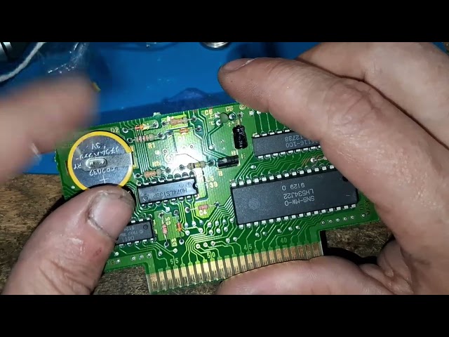Refurbishing super mario world cart