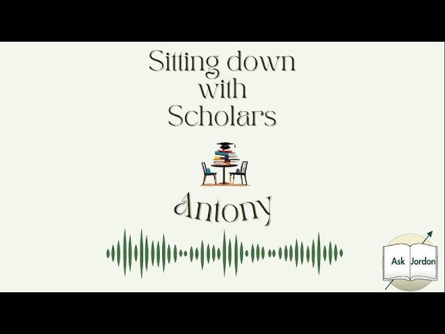 Sitting Down With Scholars 61