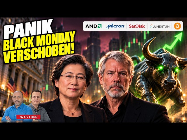 Tech-Aktien mit ordentlichen Abschlägen! | AMD | Micron | SanDisk | Lumentum | Bitcoin | Strategy