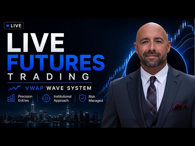 Live Futures Trading with VWAP Wave System