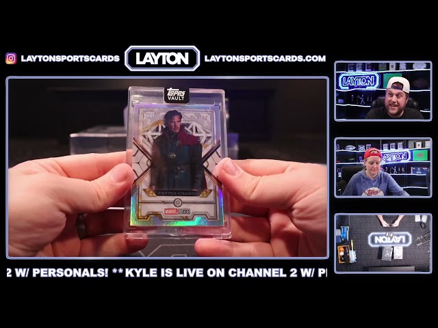 2026 Topps Marvel Vault Hobby 5 Box Case Break #11   PICK YOUR CHARACTER