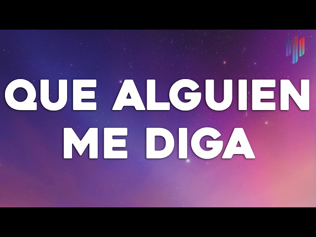 Gilberto Santa Rosa - Que Alguien Me Diga (Letra / Lyrics)