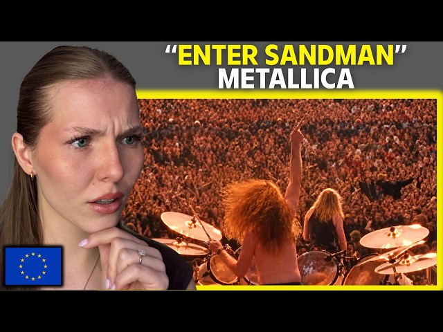 European's First Time Reacting to Metallica - Enter Sandman Live Moscow 1991 😳