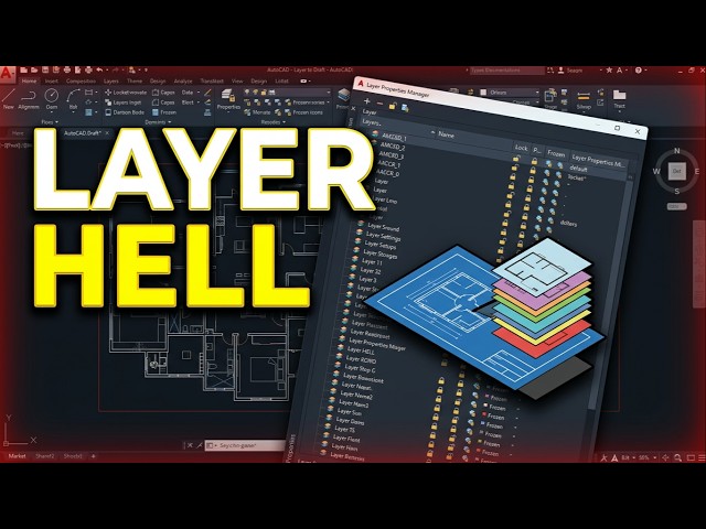 AutoCAD Layer Nightmare? Merge All Layers Into One