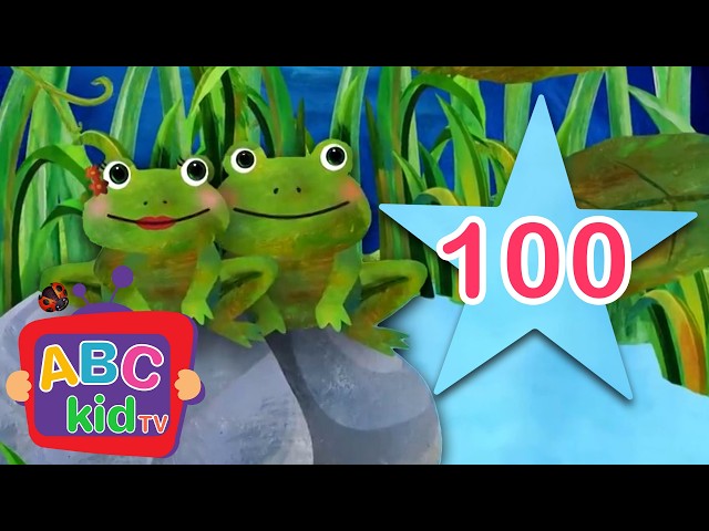 Numbers Song 1 to 100 🐸 Learn To Count for Kids | ABCKidTV
