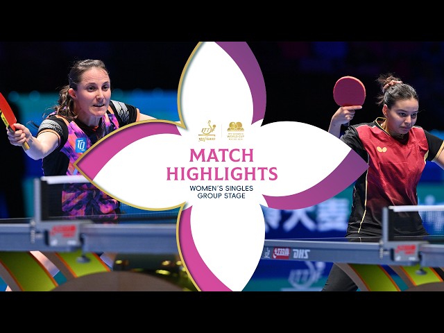 Sabine Winter v Mariam Alhodaby | Match Highlights |  #ITTFWorldCup 2026