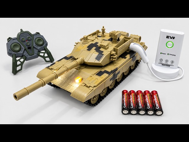 Satisfying RC Unboxing & Test | Military Tank, Racing Car, Taxi & Police Car