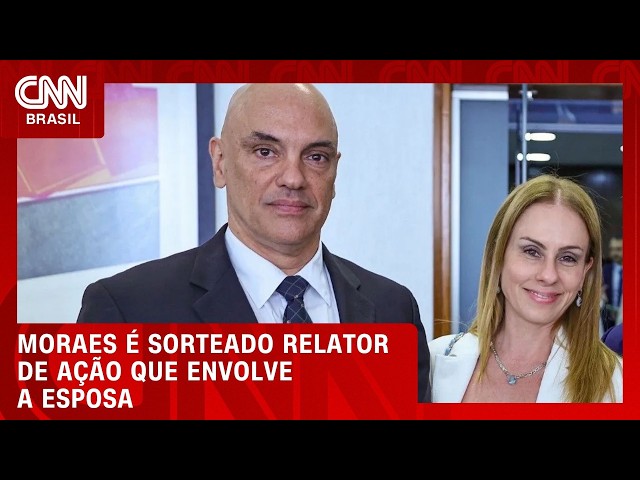 Moraes se torna relator de ação sobre visitas de esposa e Vorcaro ao Senado | CNN 360º