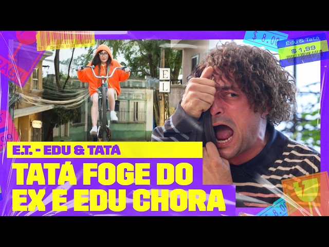 Tatá Werneck fica SEM REAÇÃO ao encontrar ex e Edu Sterblitch CHORA! | E.T. - Edu e Tatá