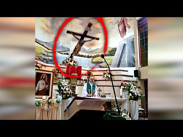 Priest Killed During Mass When Giant Crucifix Falls On Him