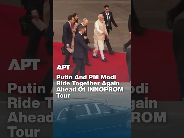 Putin and PM Modi Share Another Car Ride After Talks | APT