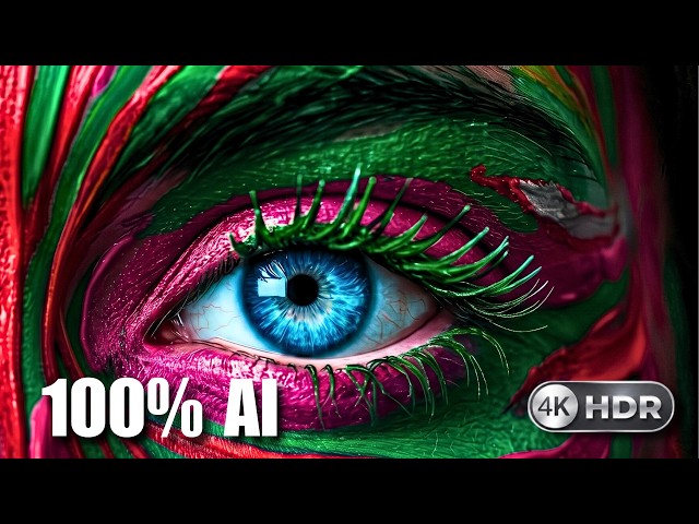 You won't believe this is 100% AI, 4K HDR OLED Test