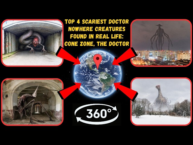 Video 360°: Top 4 Scariest Doctor Nowhere Creatures Found in Real Life: Cone Zone, The Doctor