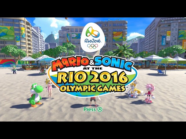Mario & Sonic at the Rio 2016 Olympic Games (Wii U) Intro + Gameplay [No Commentary]
