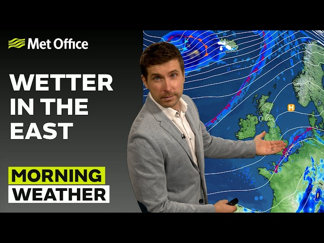 18/10/2026 - Wetter in the East - Morning Weather Forecast UK - Met Office Weather
