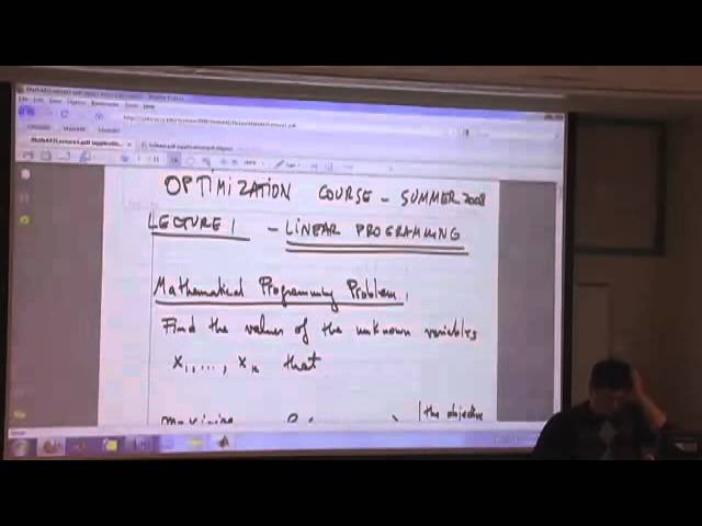 Math448Lecture08 | Mathematical Modeling