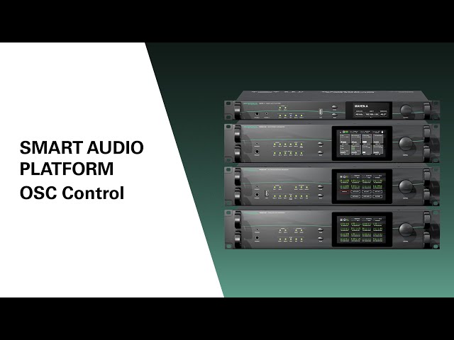 OSC Control | Smart Audio Platform