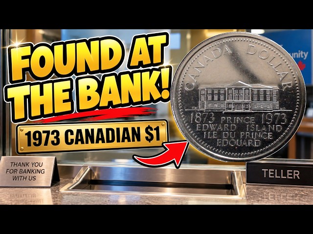 1973 Canada $1 Coin FOUND at the Bank! Proof Like!