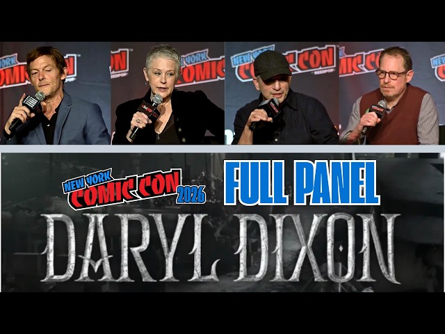 The Walking Dead Daryl Dixon FULL Panel | New York Comic Con 2026 #thewalkingdead #nycc2026