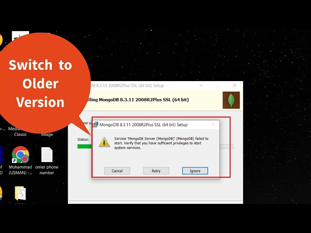 MongoDB Installation Error Fixed 100% | Mongodb Failed To Start Verify That You Have Sufficient