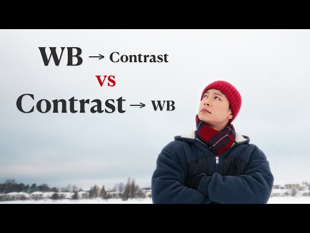 This Video Will Forever Change Your White Balance & Contrast Order in Color Grading